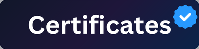 Certificates logo